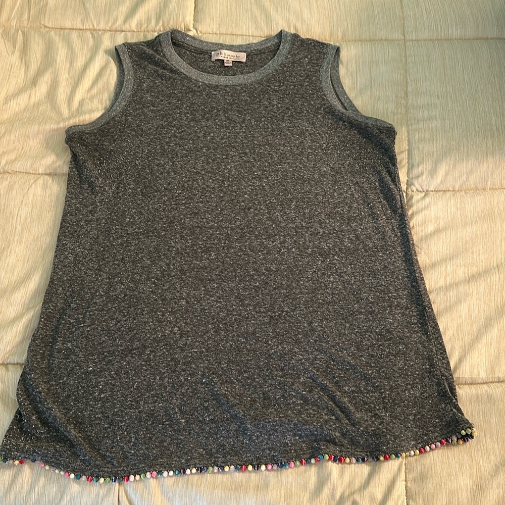 Philosophy Sleeveless Top